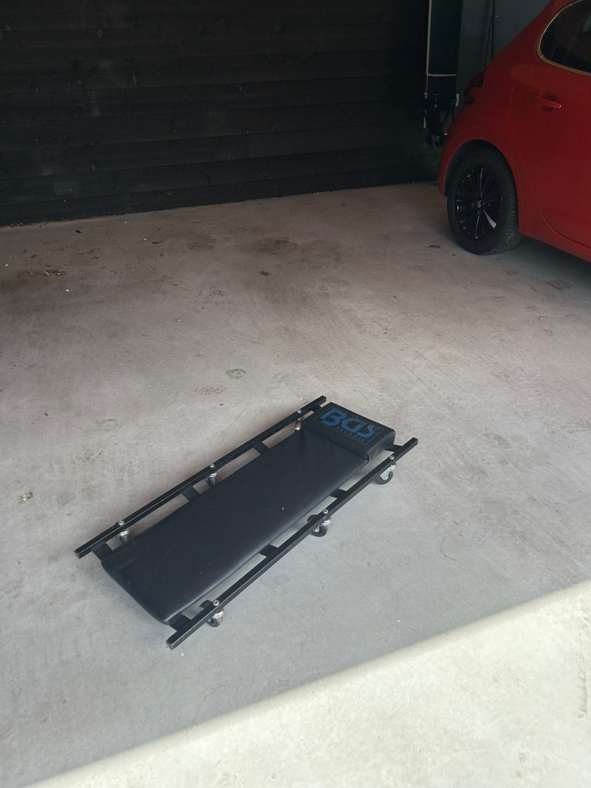 Verrijdbare ligkar - autokruiper, Auto diversen, Ophalen, Gebruikt