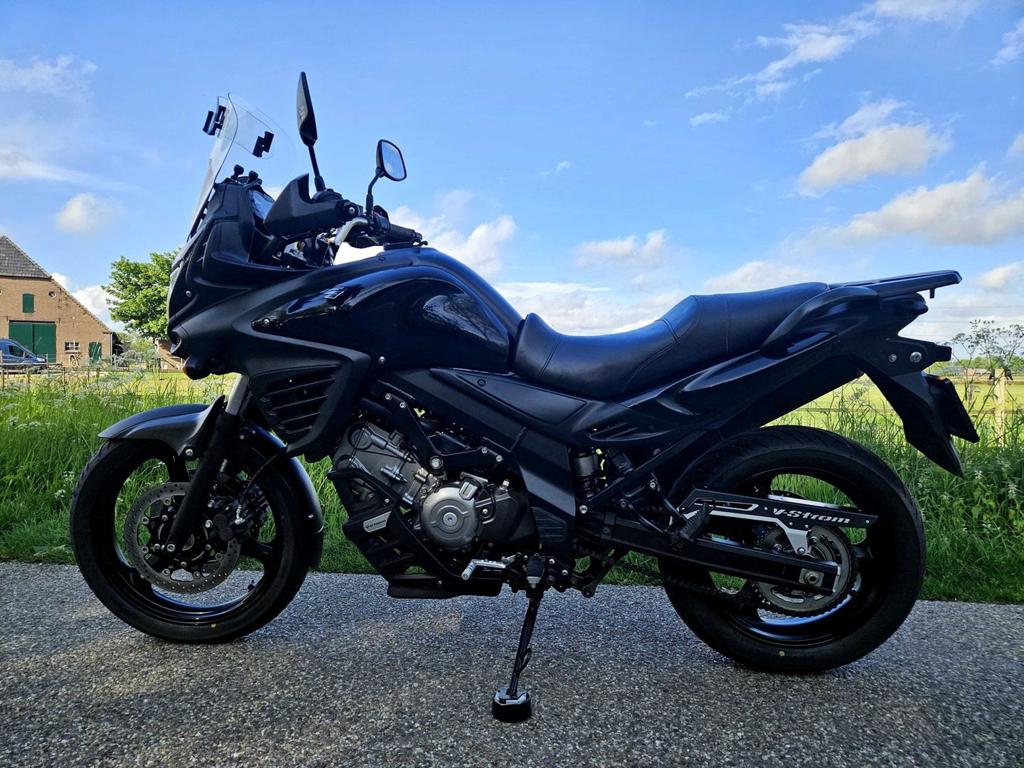SUZUKI V-STROM DL 650 ABS 2014 ZWART 13740 Km Topstaat, Motorrijbewijs A, Bedrijf, Onbekend, Meer dan 35 kW
