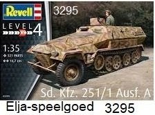 Modelbouw Revell 1:35 Sd.Kfz.251/1 Ausf.A truck- 3295, Hobby en Vrije tijd, Modelbouw | Auto's en Voertuigen, Nieuw, Ophalen of Verzenden