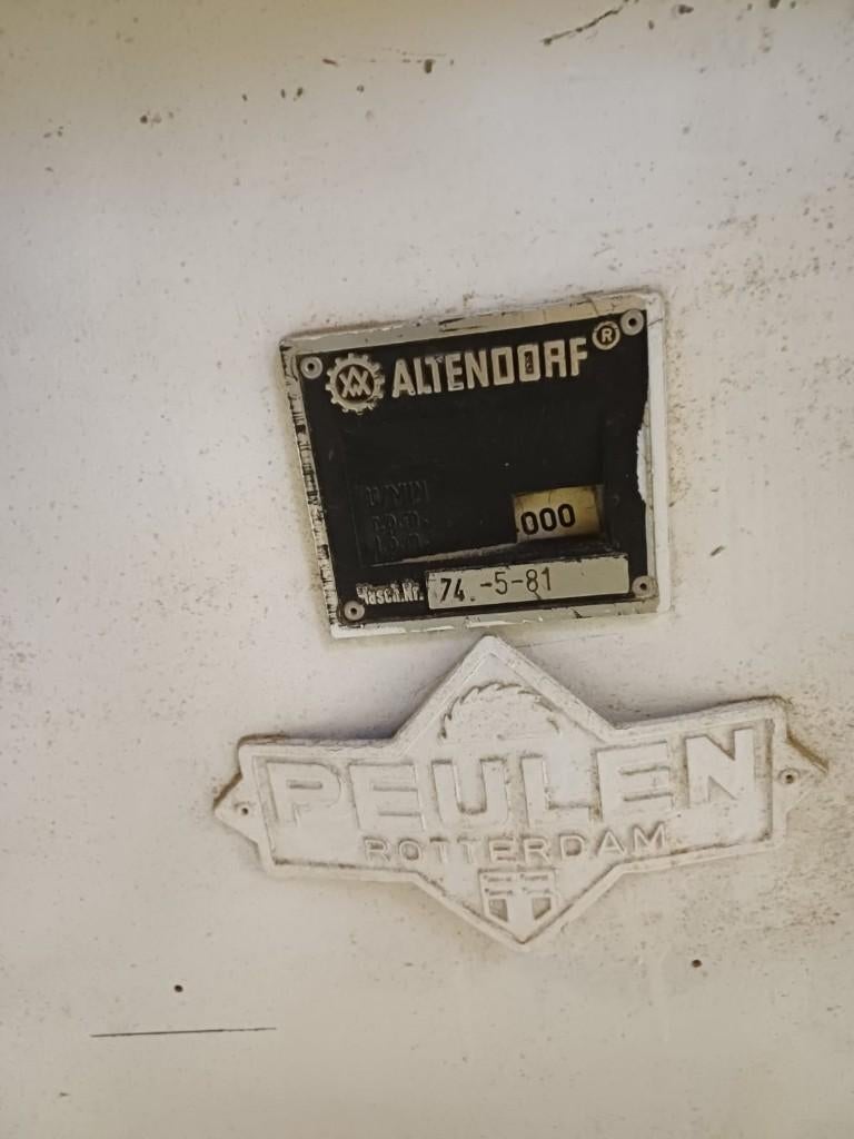 Altendorf cirkelzaagmachine, Doe-het-zelf en Verbouw, Gereedschap | Zaagmachines, Ophalen, Gebruikt, Cirkelzaag, 70 mm of meer