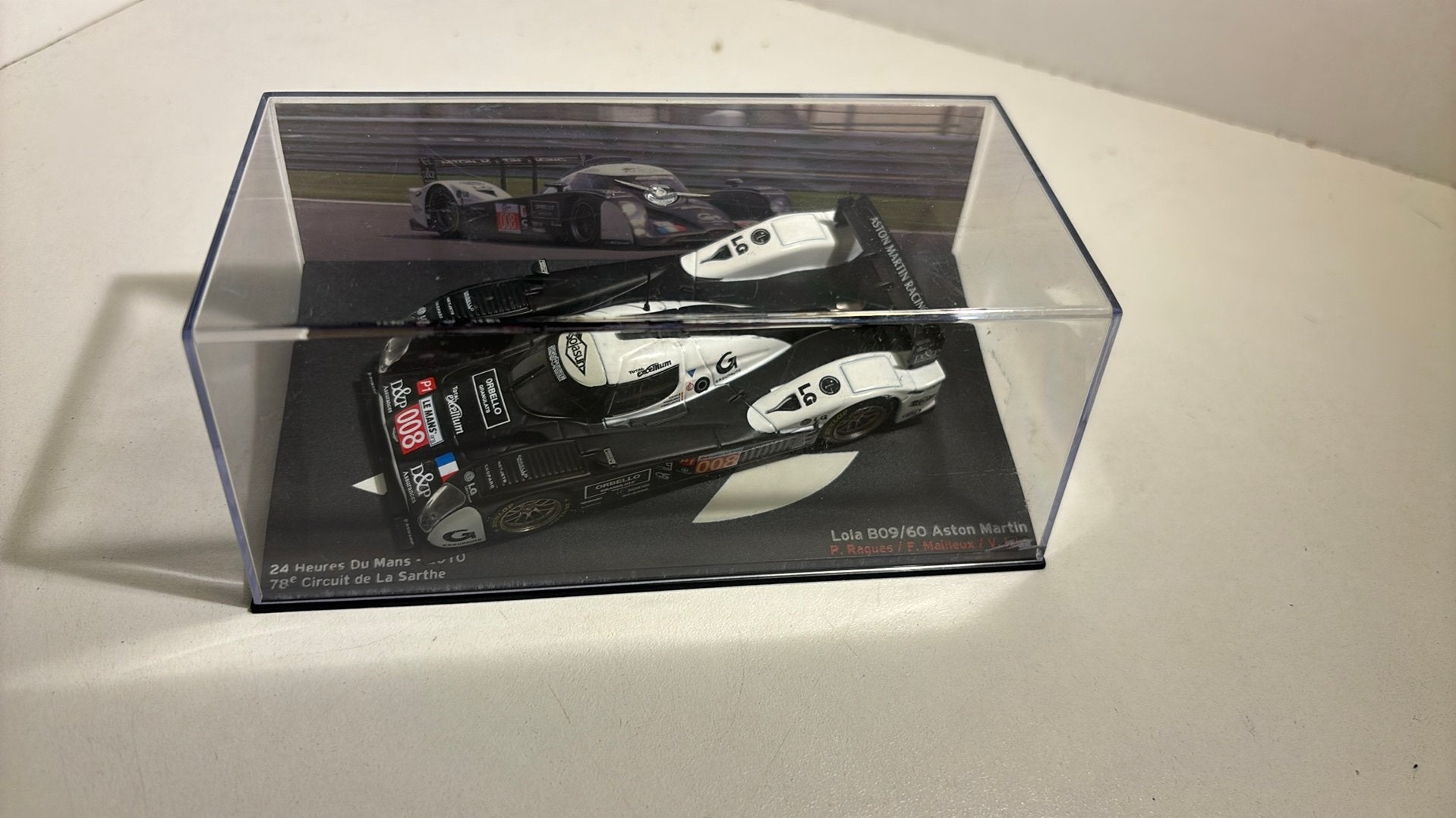 Lola b09/60 aston martin 24h du mans altaya 1.43, Overige merken, Auto, Ophalen of Verzenden, A