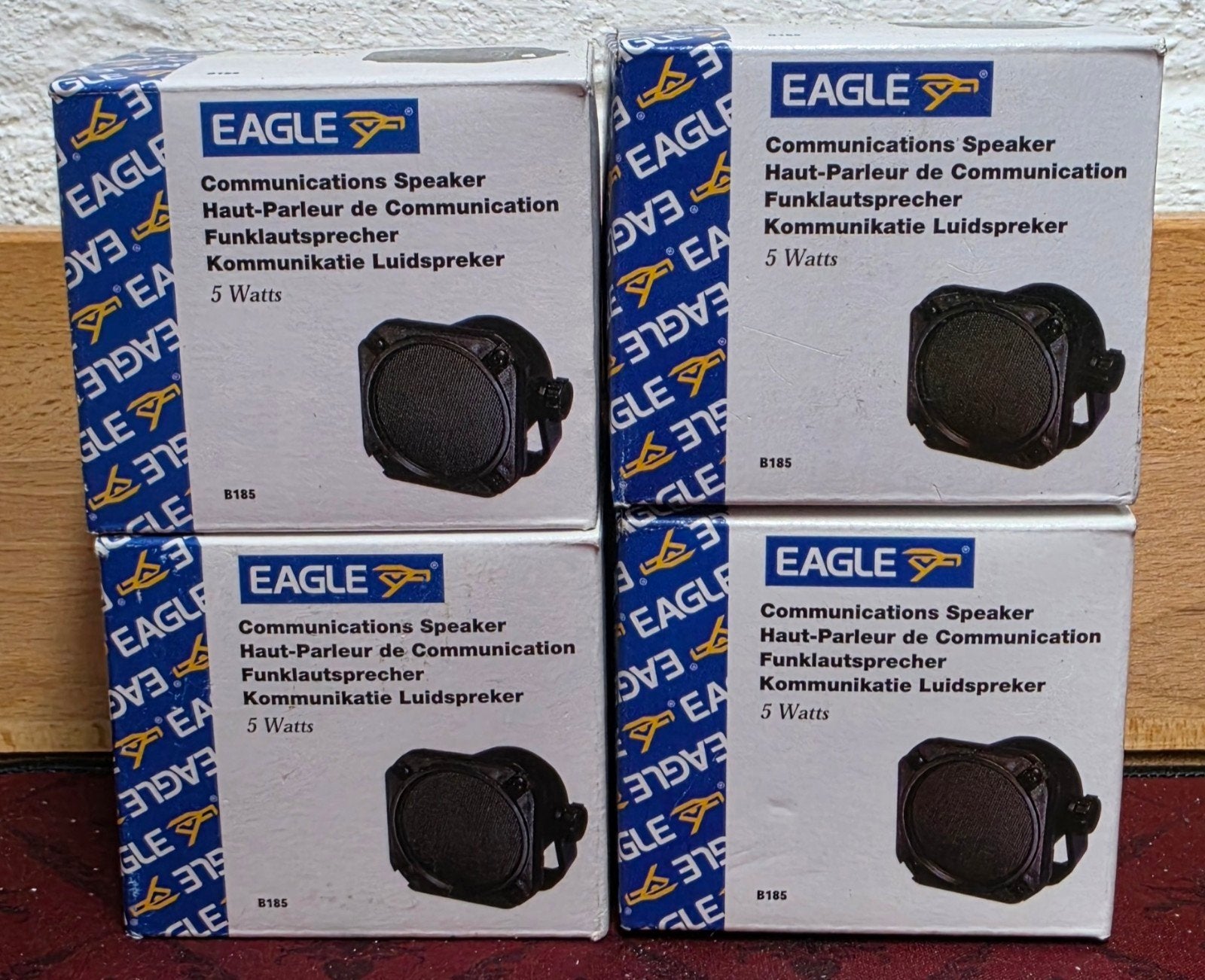 Eagle B185 Externe Luidspreker voor Ontvanger/ Scanner, Ophalen, Nieuw, Ontvanger