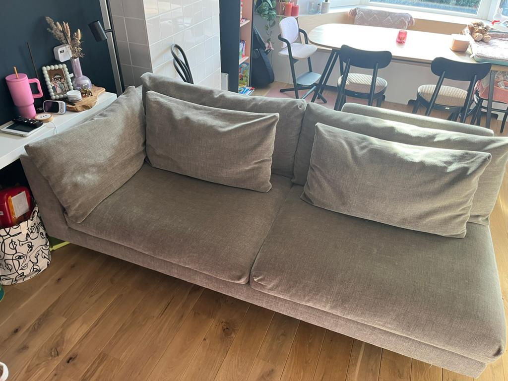 Pachtige Montis Axel XL bank, Ophalen, 100 tot 125 cm, Zo goed als nieuw, Rechte bank