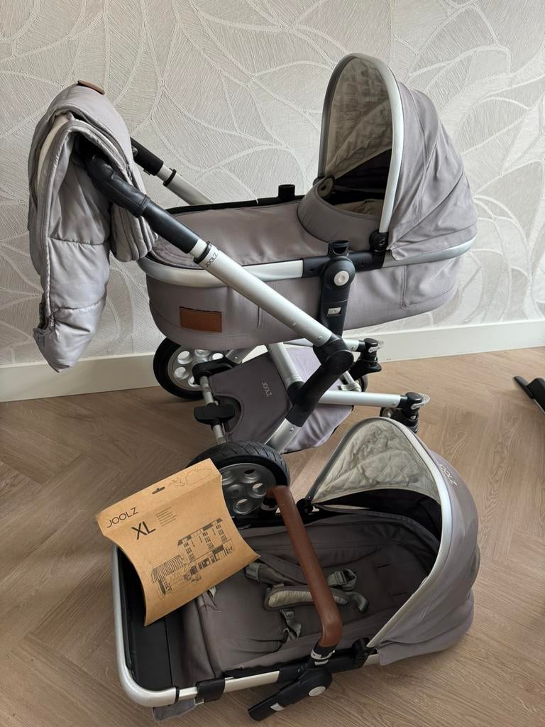 Joolz day3 grijs kinderwagen, buggy, assecoires, Ophalen of Verzenden, Gebruikt, Combiwagen, Overige merken