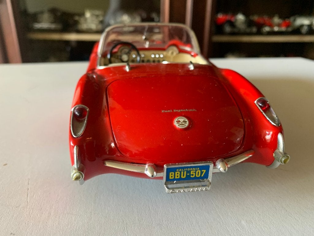 model auto crervronlet  corvet  ce coupe 1\18, Ophalen of Verzenden, Zo goed als nieuw, Auto, Bburago