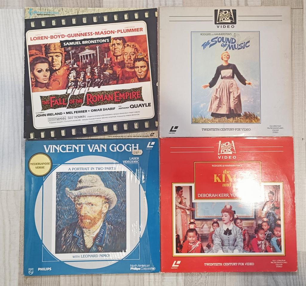 Vintage Laservision platen, Alle leeftijden, Ophalen of Verzenden, Gebruikt