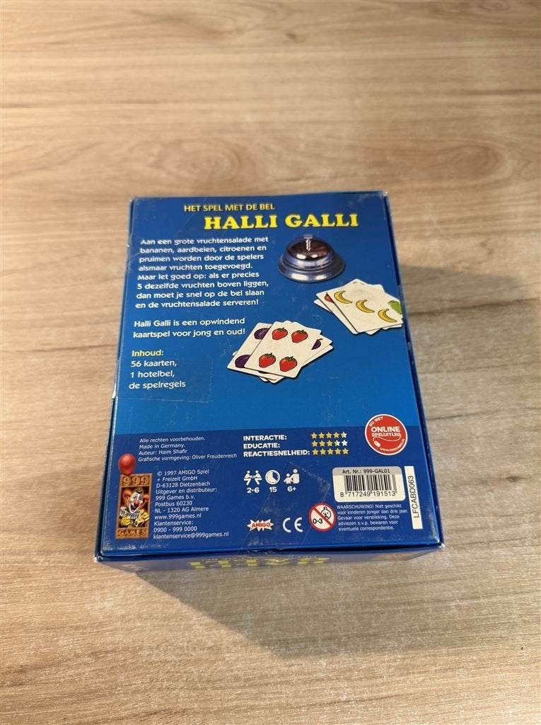 halli galli - 999 games - s6541, Verzenden, Zo goed als nieuw