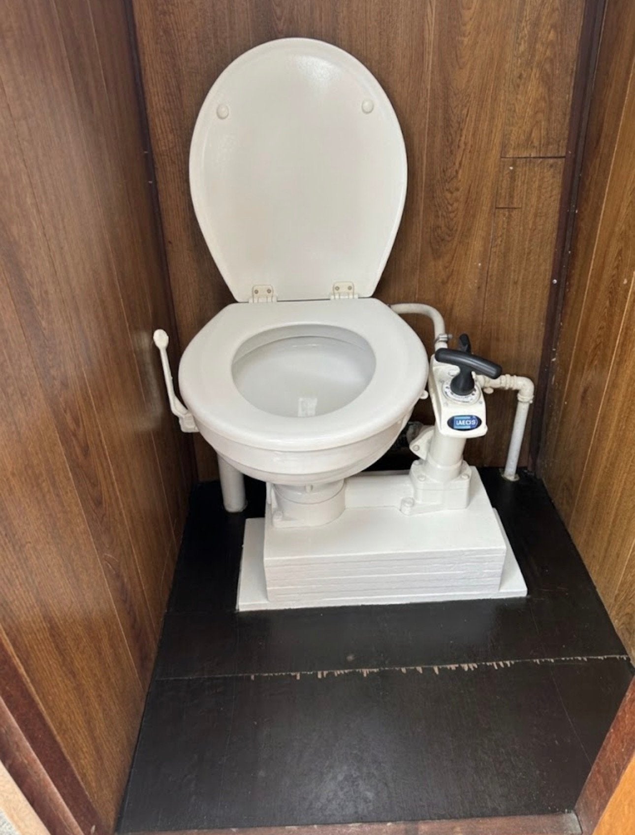Jabsco boot toilet, Ophalen of Verzenden, Gebruikt, Kombuis en Sanitair, Zeilboot of Motorboot