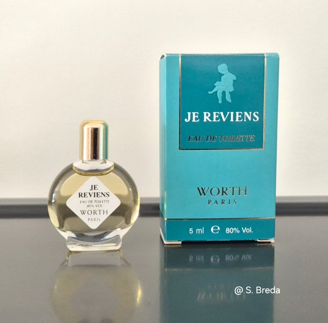 Worth - Je Reviens - miniatuur in doosje, Ophalen of Verzenden, Zo goed als nieuw, Miniatuur, Gevuld