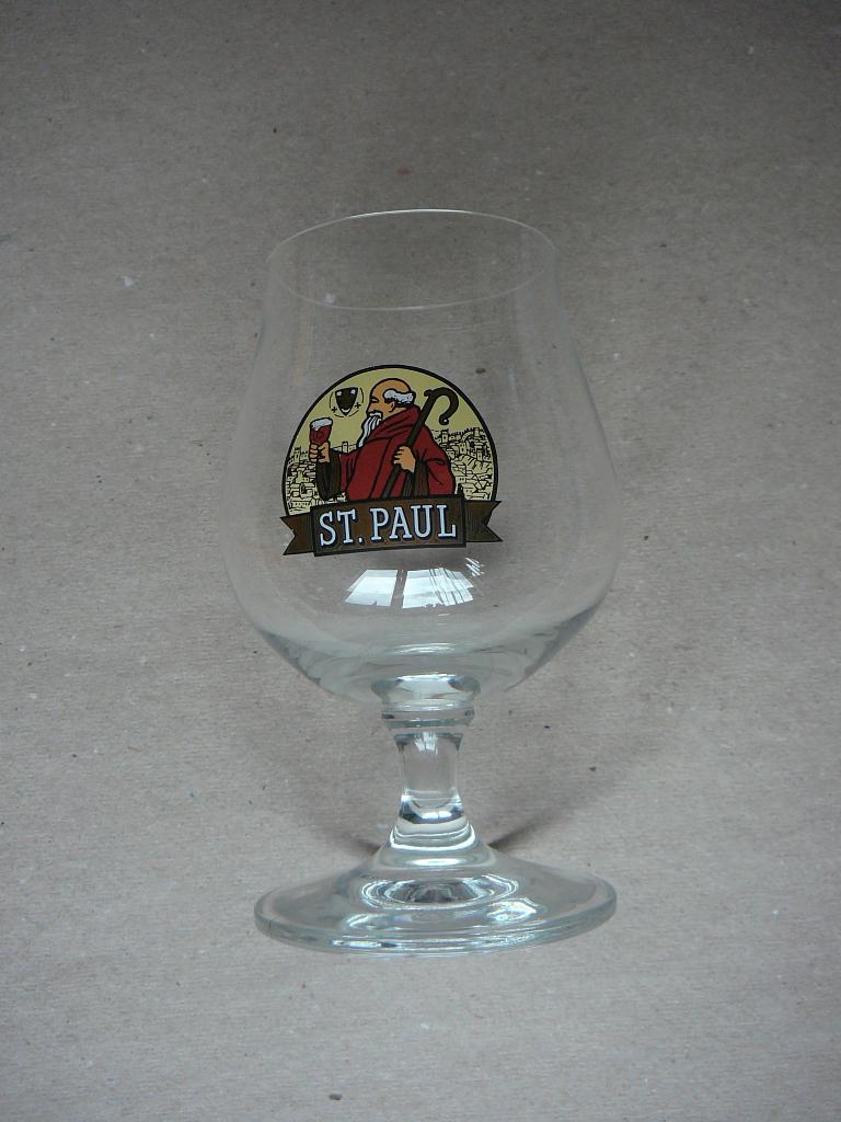 bierglas op voet, St. Paul, Ophalen of Verzenden, Zo goed als nieuw, Bierglas
