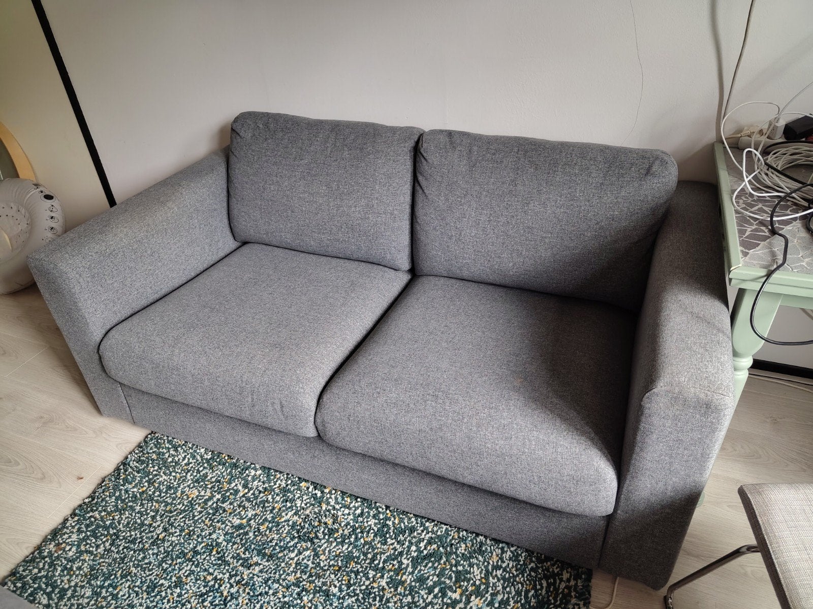 Ikea VIMLE tweezitsbank Gunnared grijs, Ophalen, Gebruikt, Modern, Scandinavisch, 150 tot 200 cm
