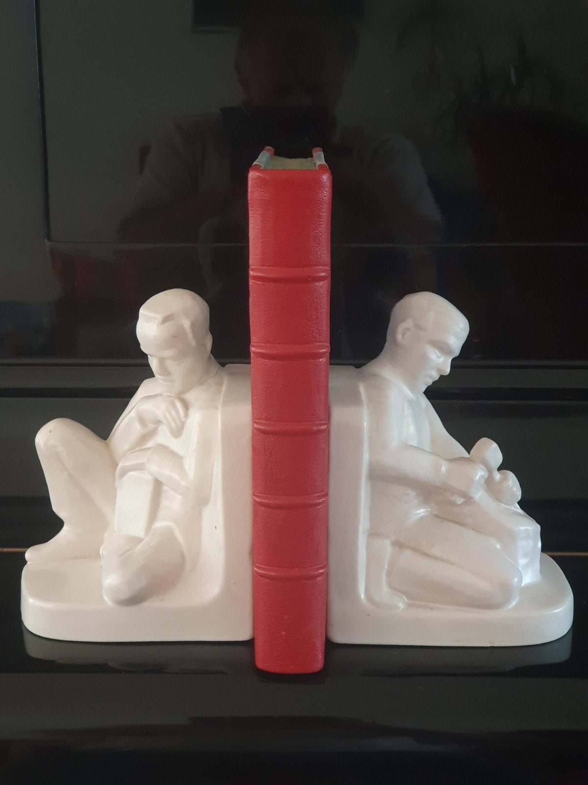 Schoonhoven boekensteunen Art Deco – Boonekamp 1931, Antiek en Kunst, Ophalen