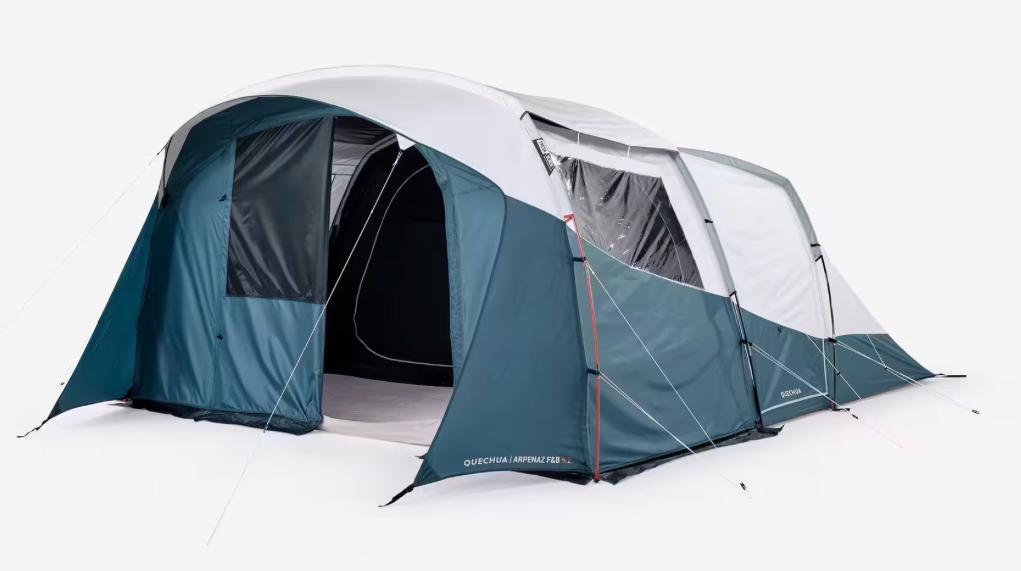 QUECHUA Tent Arpenaz 5.2 Fresh & Black 5 personen, Caravans en Kamperen, Tenten, Ophalen of Verzenden, Zo goed als nieuw, Tot en met 5
