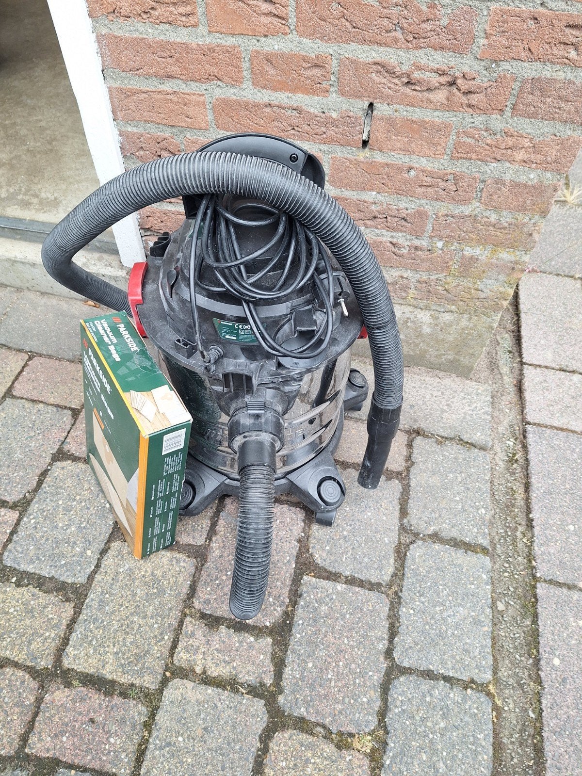 Parkside PWD 20 C3 Industriële Stofzuiger - 1300W, Ophalen of Verzenden, Gebruikt
