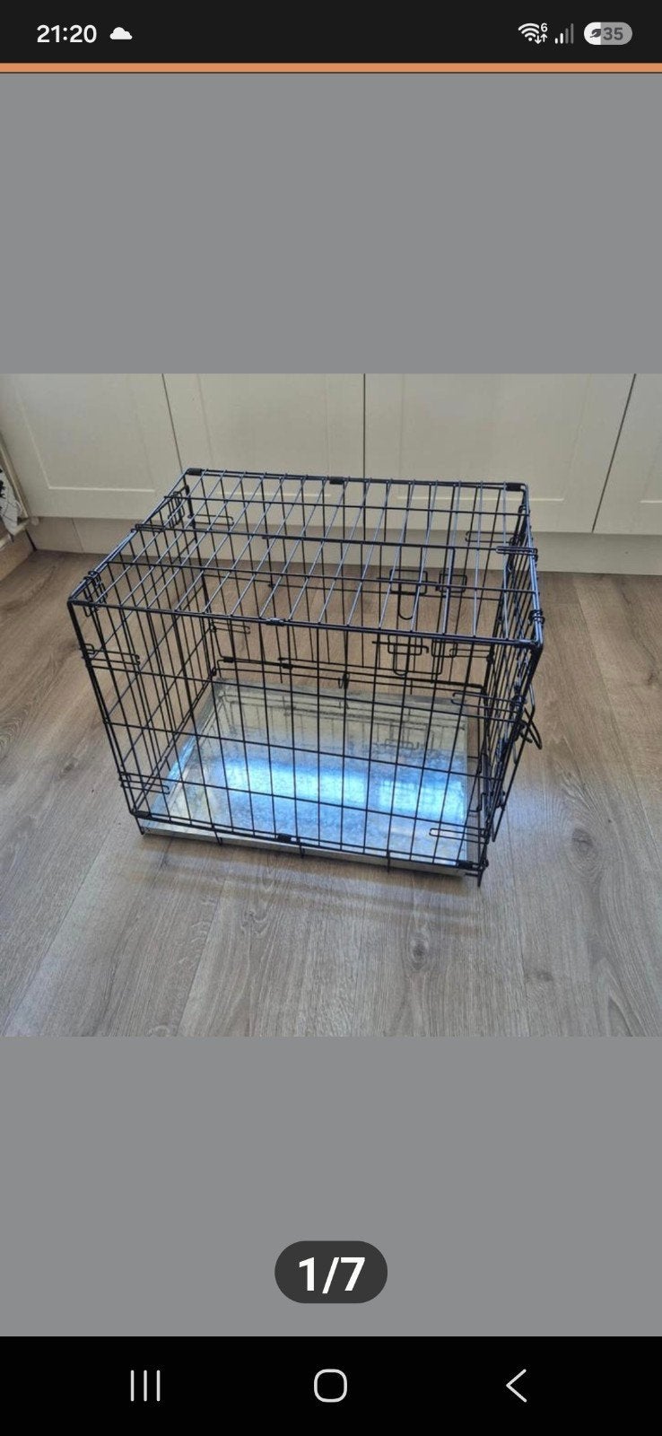 Bench voor kleine hond, Ophalen, Zo goed als nieuw