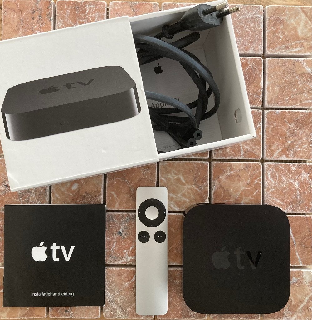 Apple TV, Audio, Tv en Foto, Ophalen, Zo goed als nieuw, HDMI, Minder dan 500 GB