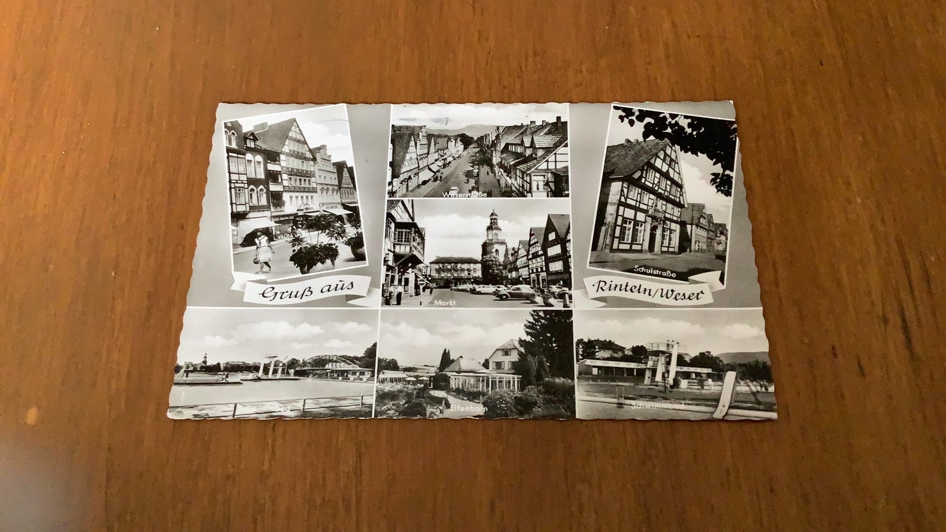 Duitsland.    Grub aus Rinteln/Weser, Ophalen of Verzenden, 1960 tot 1980, Gelopen, Duitsland