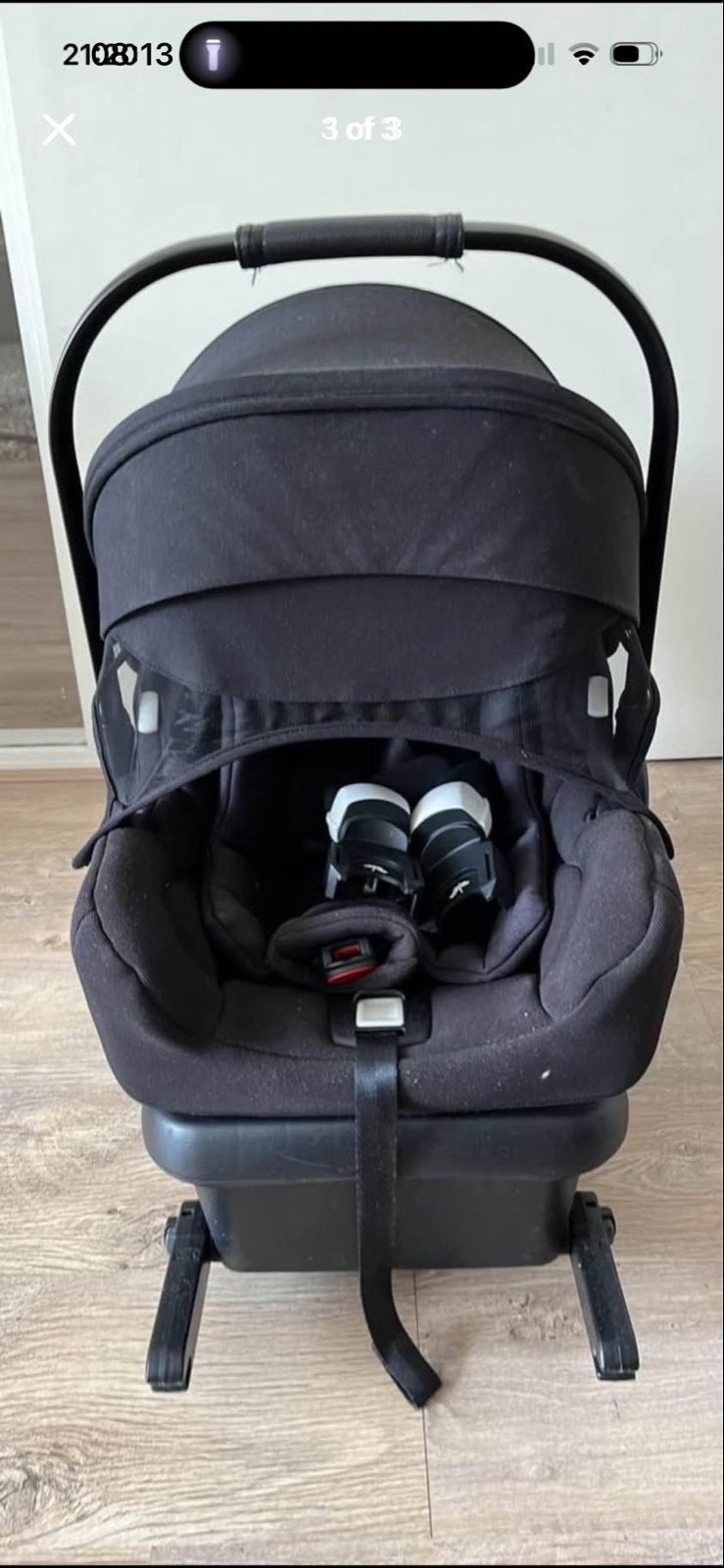 Bugaboo Turtle autostoel + adapters voor Bugaboo Bee 5, Kinderen en Baby's, Autostoeltjes, Overige merken, Autogordel of Isofix
