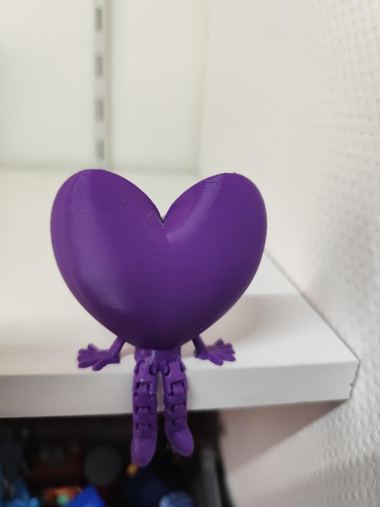 Leuke 3D geprinte hartjes in diverse kleuren, Hobby en Vrije tijd, Knutselen, Nieuw, Meerkleurig, Ophalen of Verzenden, Kunststof