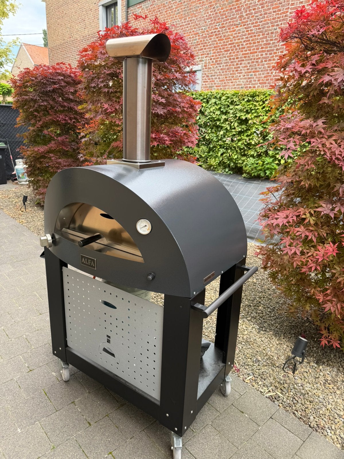 Alfa Moderno 2 Pizze Pizzaoven – Topconditie, Ophalen, Zo goed als nieuw