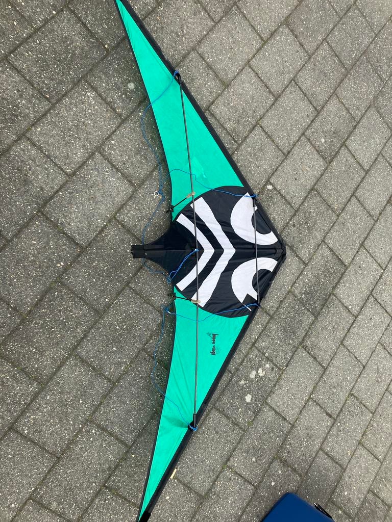 Speedwing Happy Wings 2-lijns vlieger voor kids, Sport en Fitness, Vliegeren, Ophalen, Gebruikt, Tweelijns, Vlieger