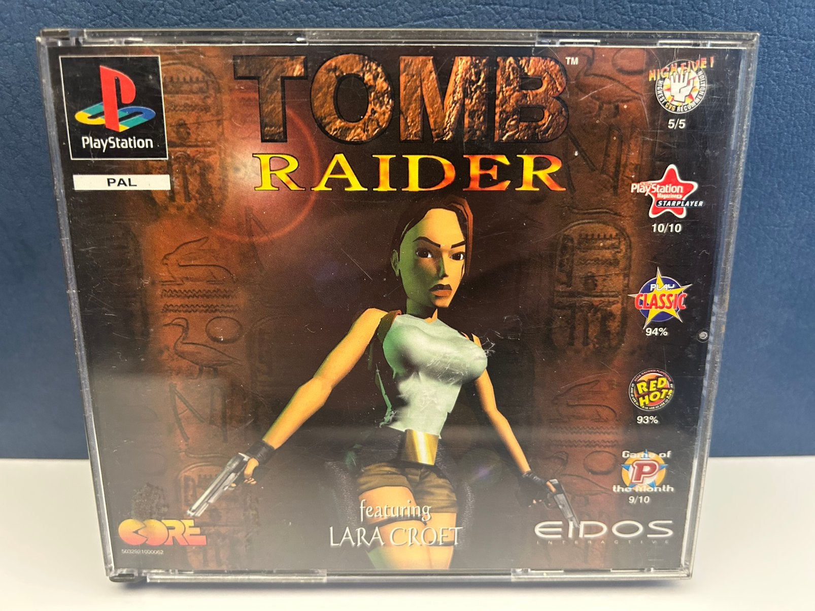Tomb Raider 1 Big Box / Playstation 1 PS1 / ps1, Avontuur en Actie, Vanaf 18 jaar, 1 speler, Ophalen of Verzenden