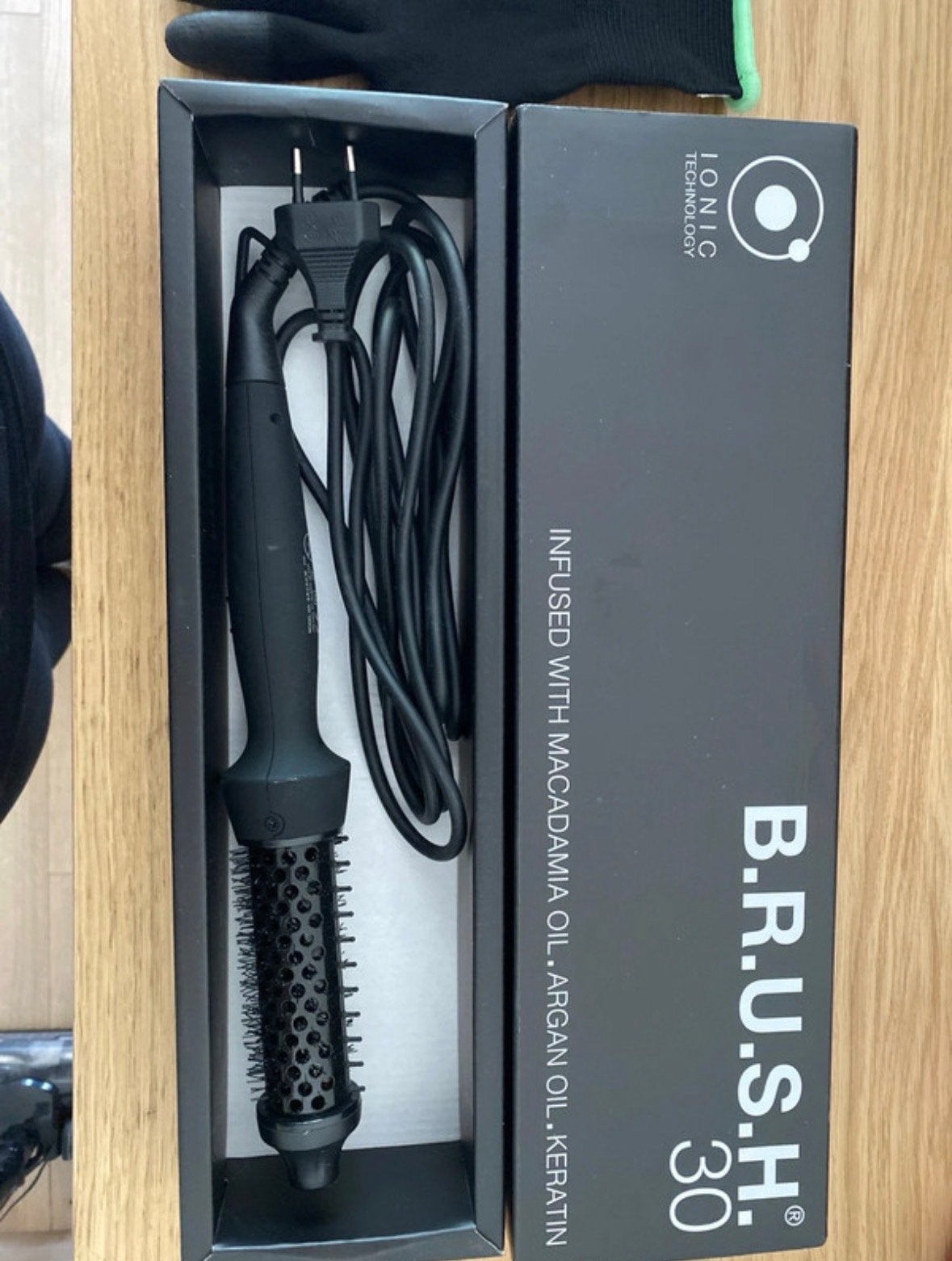 B.R.U.S.H. 30/40 Ionische Haarborstel met Macadamia Olie, Sieraden, Tassen en Uiterlijk, Uiterlijk | Haarverzorging, Ophalen, Nieuw