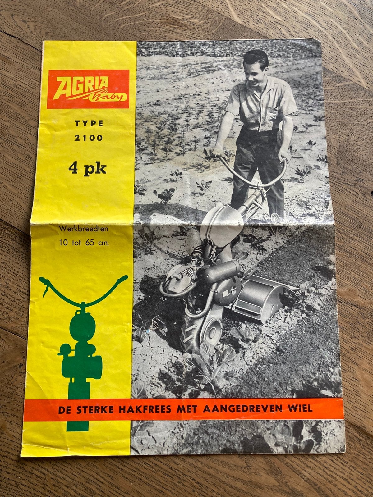 Folder agria 2100 baby, Ophalen of Verzenden