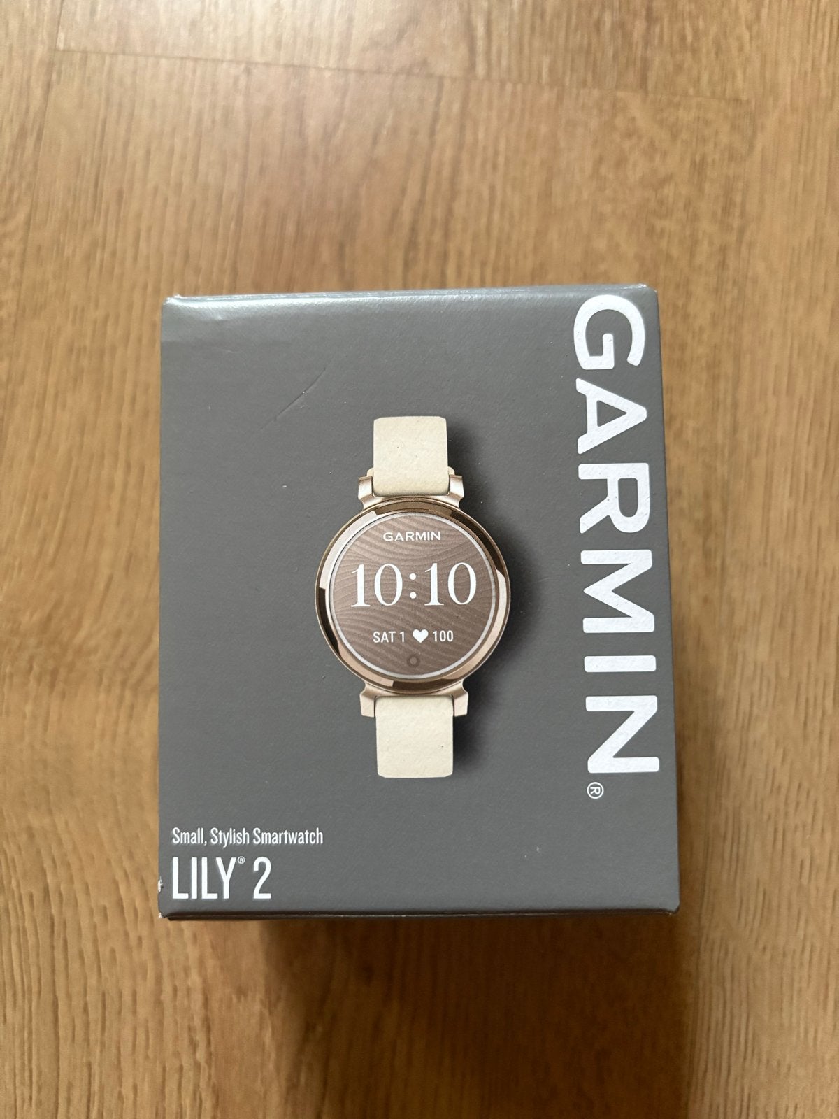 Garmin Lily 2 Smartwatch, Ophalen of Verzenden, Hartslag, Zo goed als nieuw, Zilver