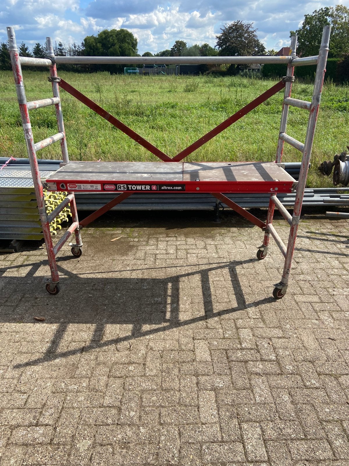 Altrex kamer steiger, Ophalen, Zo goed als nieuw, Rolsteiger of Kamersteiger, 5 meter of hoger