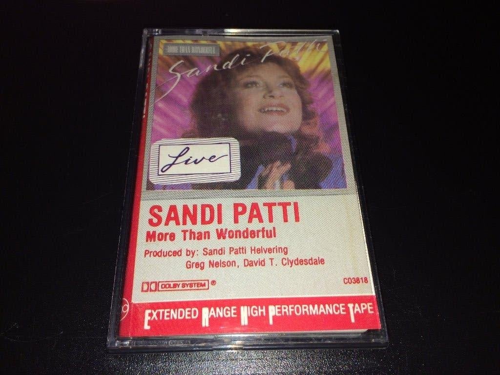 Sandi Patti | More than Wonderful (MC), Cd's en Dvd's, Cassettebandjes, Gebruikt, 1 bandje, Ophalen of Verzenden, Origineel