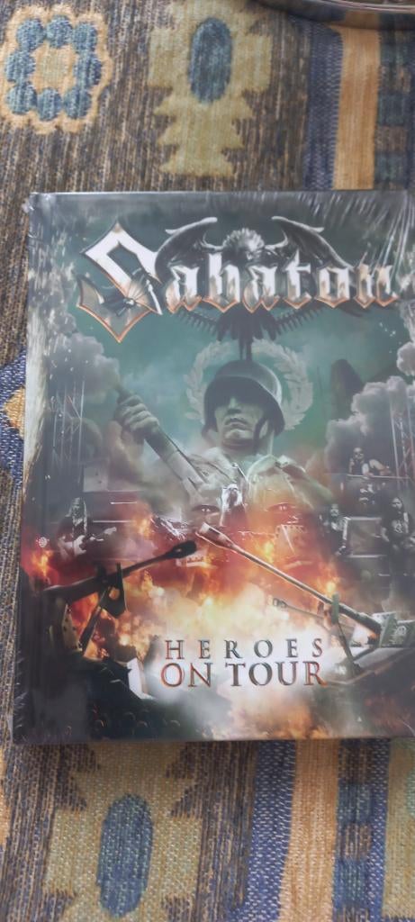 Sabaton heroes on tour dvd /cd, Ophalen, Nieuw in verpakking