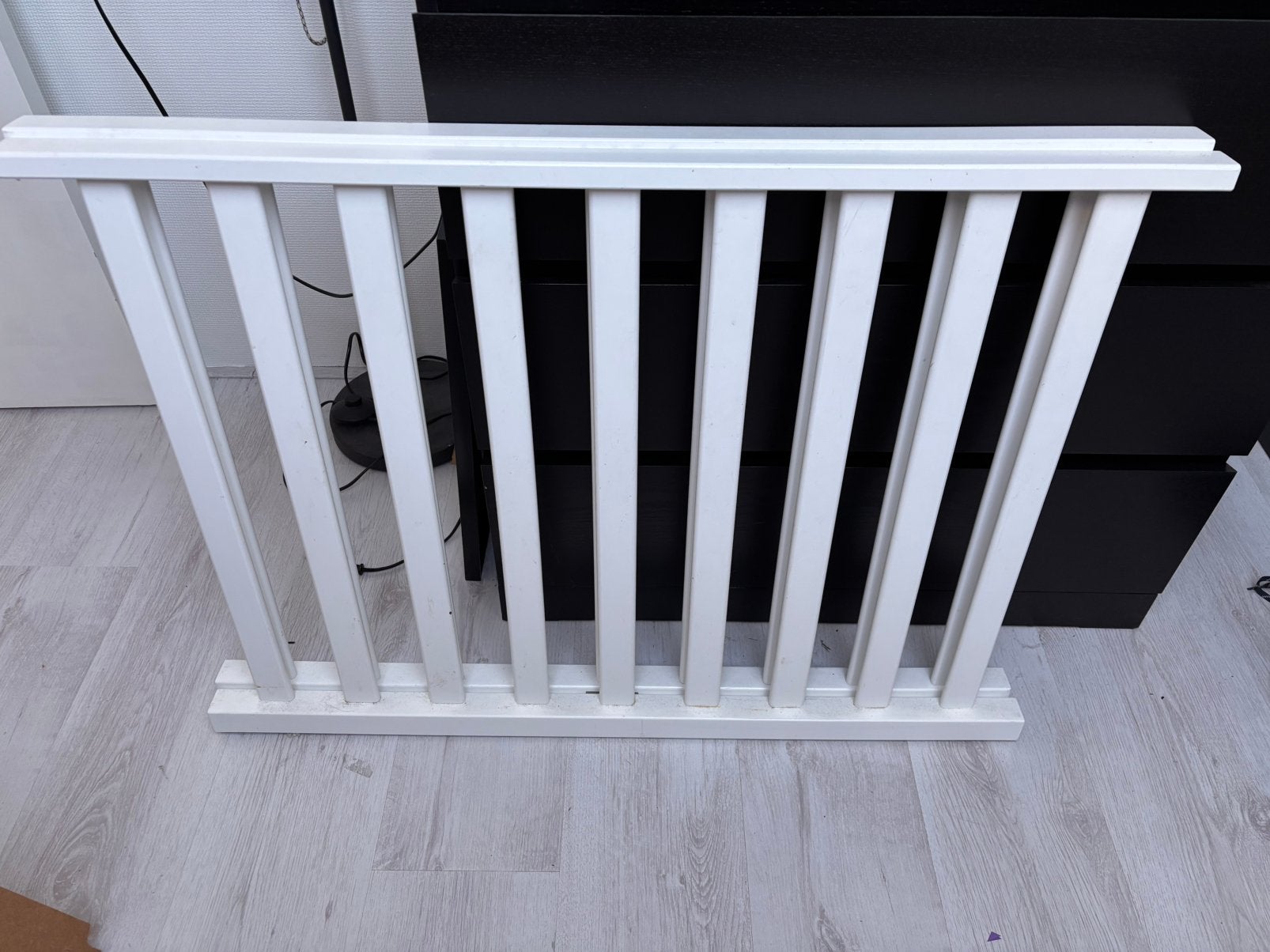 Witte bobita box, Ophalen, Gebruikt, Hout, Klemhekje