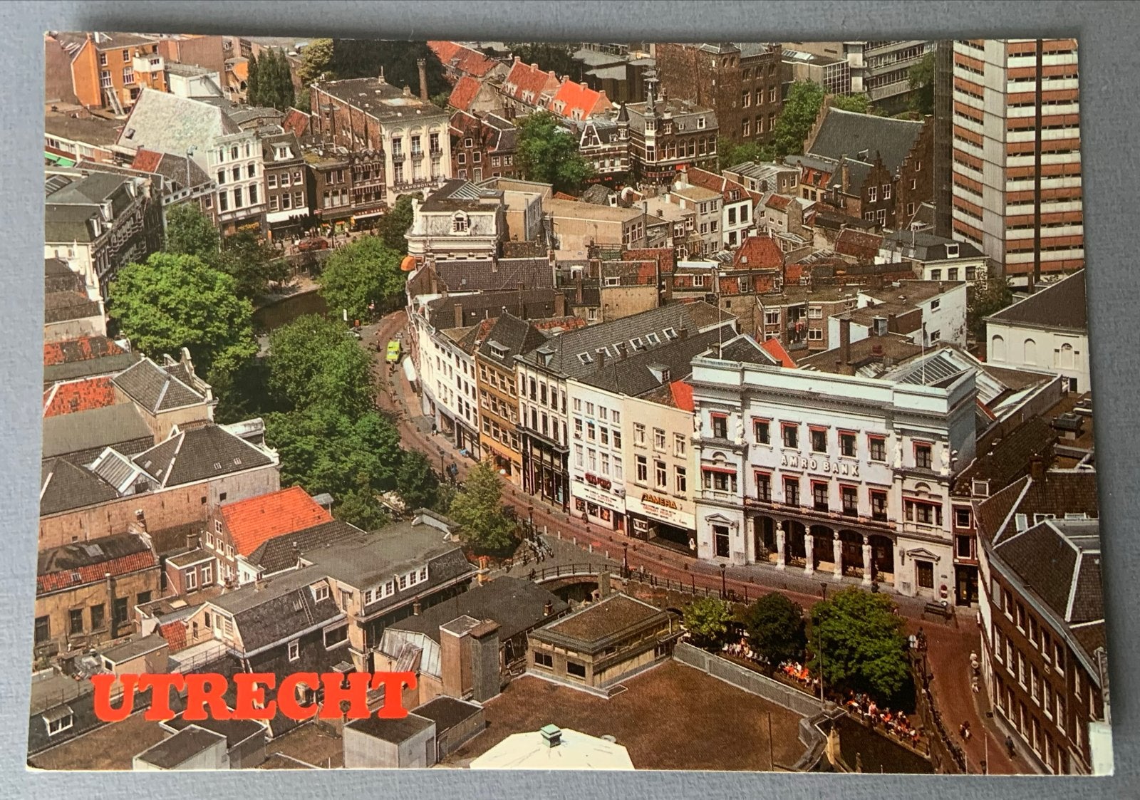 Utrecht - Gezicht vanaf Domtoren, Verzenden, 1980 tot heden, Gelopen, Utrecht