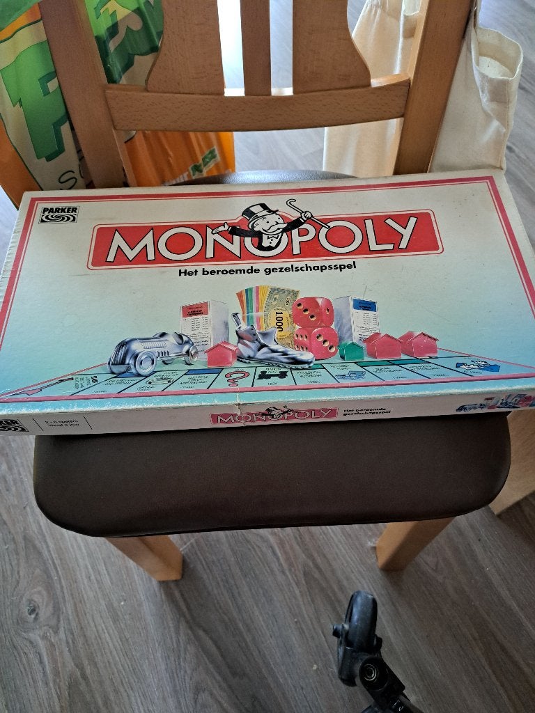 Monopoly in guldens, Vijf spelers of meer, Ophalen, Gebruikt, Parker