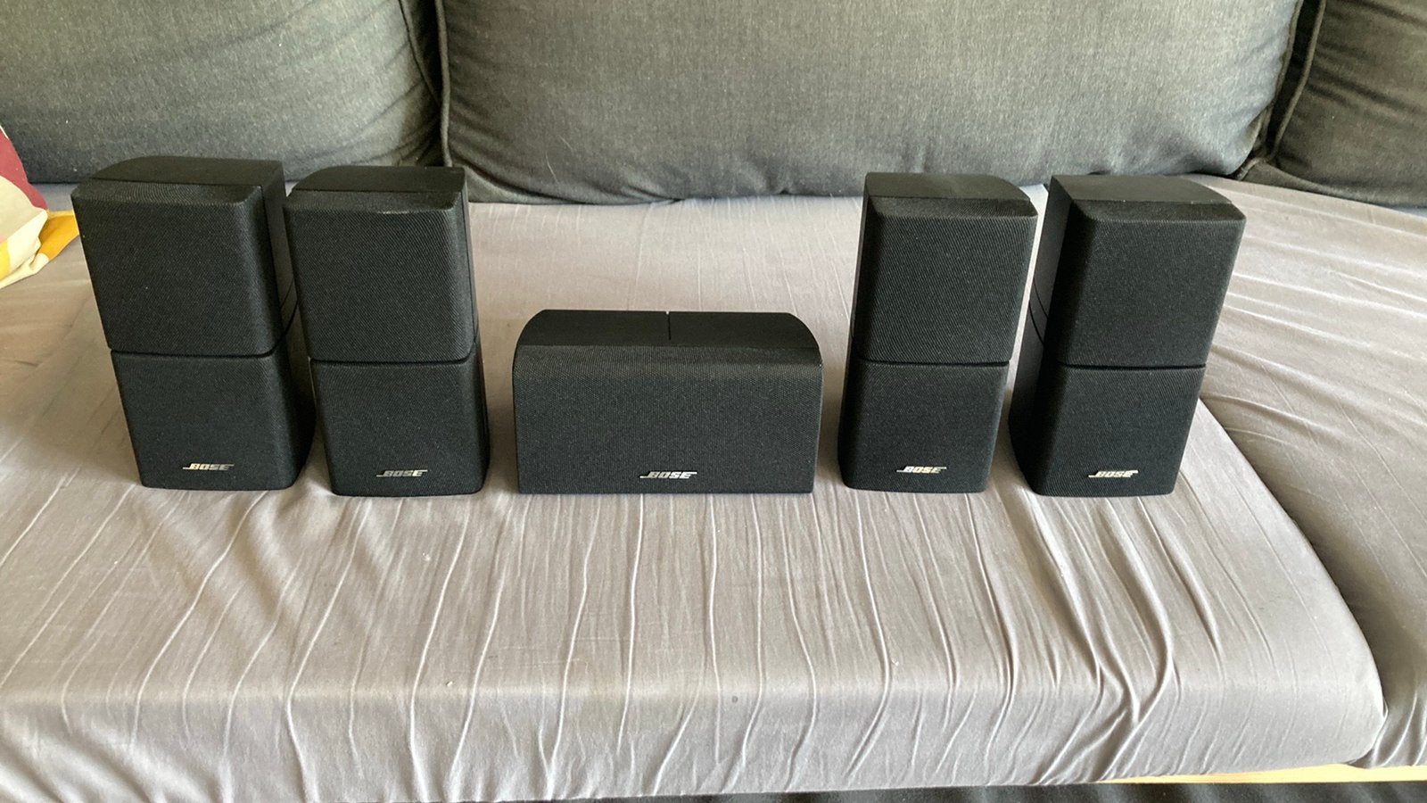 Bose dual cubes set  met horiOntale center cube, Overige merken, -, -, 70 watt of meer