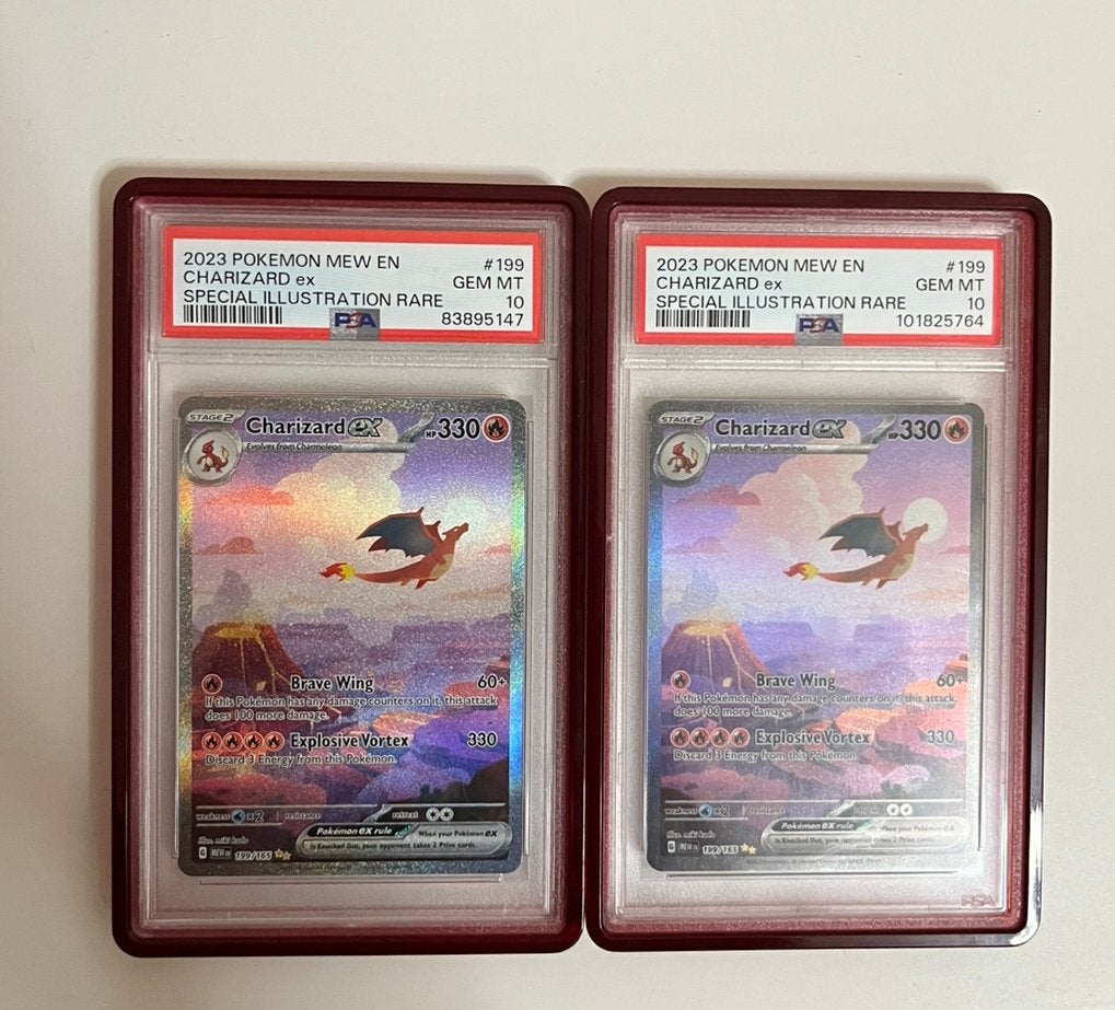 Charizard 199 / 165 psa 10, Ophalen, Zo goed als nieuw