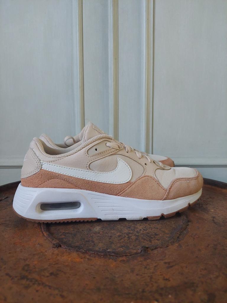 Nike Air Max SC - Oranje, Beige, Wit - Maat 36,5, Beige, Nike, Ophalen of Verzenden, Sneakers of Gympen