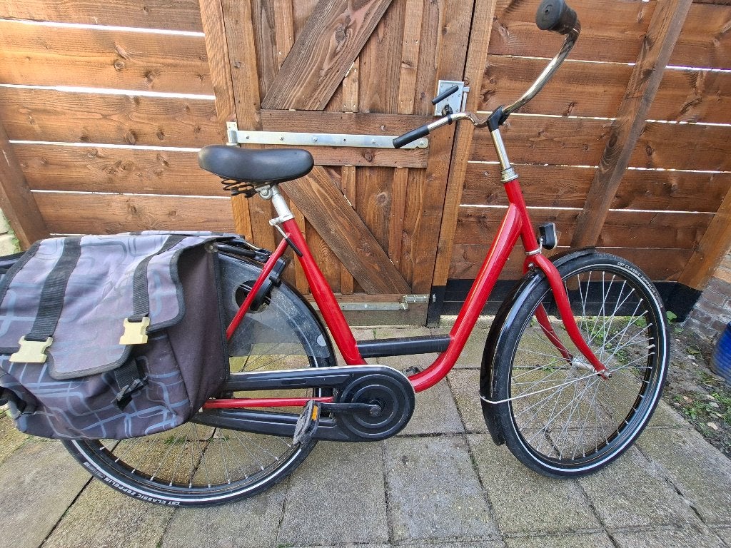 Dames fiets lage instap, Terugtraprem, Ophalen, Overige merken, 53 tot 56 cm