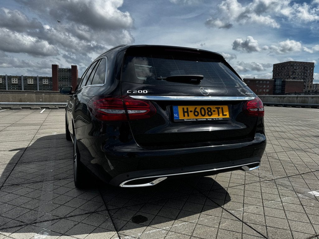 Mercedes-Benz C-klasse Estate 200 4MATIC Premium Plus Pack, Auto's, Automaat, Automatische klimaatregeling, 4 cilinders, Leder en Stof