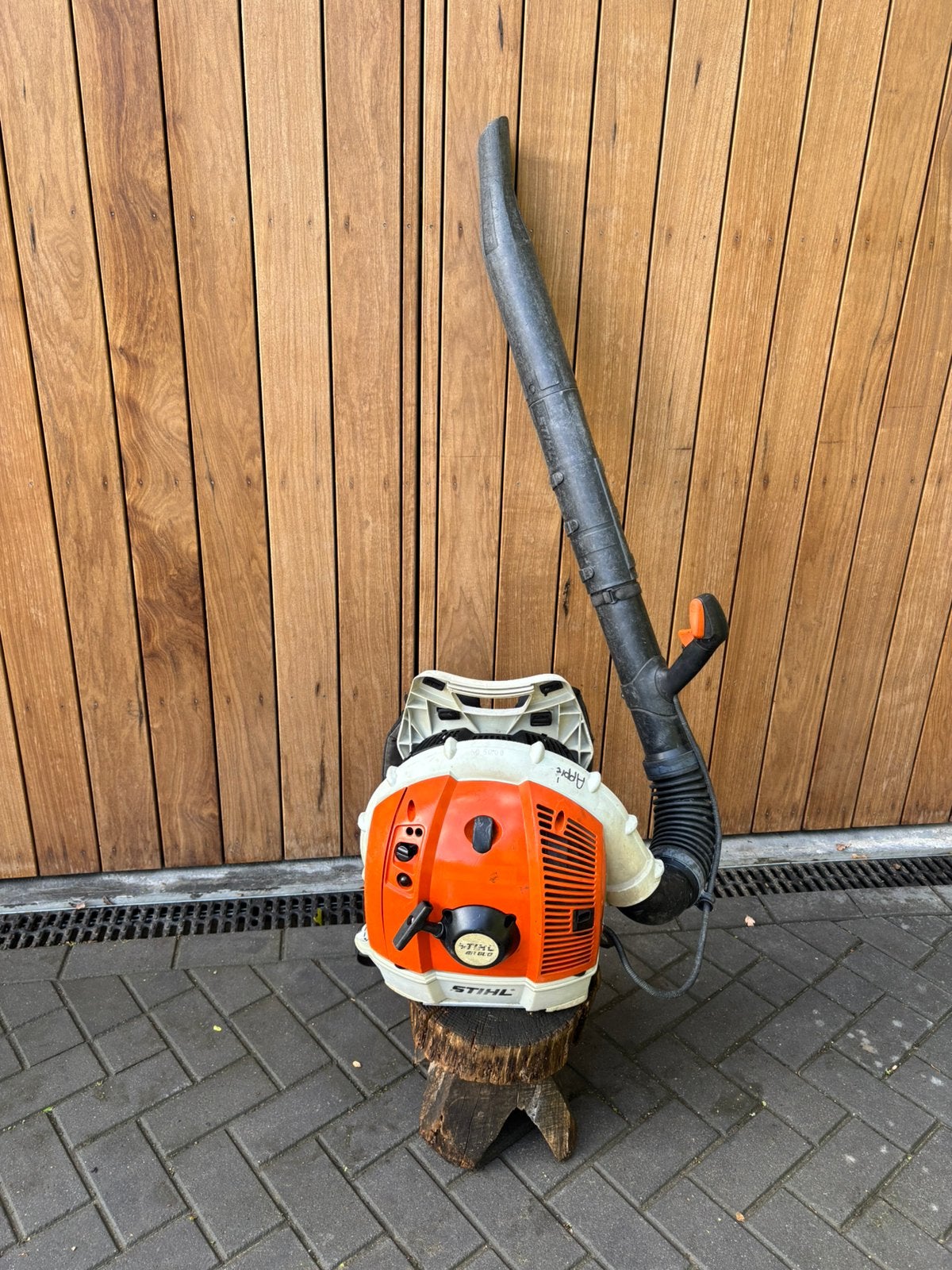 Stihl BR 600 prof. Ruggedragen benzine bladblazer, Ophalen, Benzine, Gebruikt, .