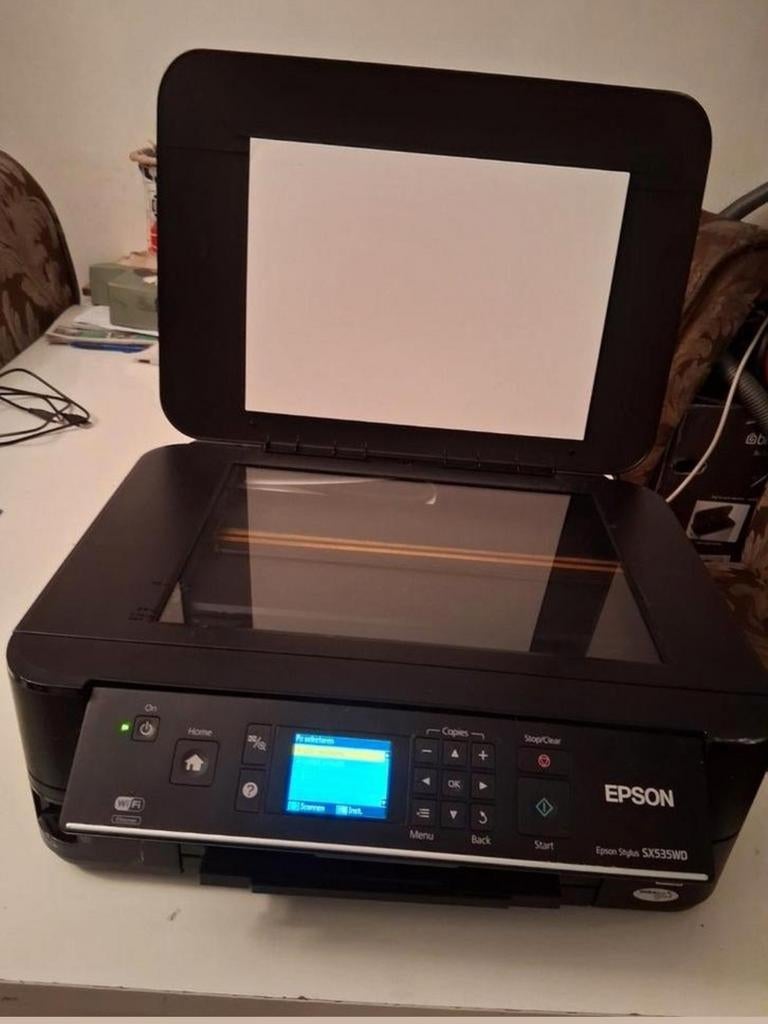 Te koop, Epson Stylus printer en scanner.SX535WD., Computers en Software, Printers, Ophalen, Zo goed als nieuw