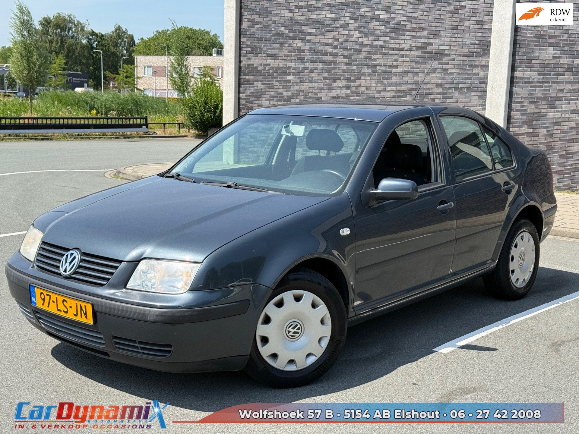 Volkswagen Bora 1.6 | Automaat | Nwe APK | 1e Eigenaar | Air, Stof, Gebruikt, Bora, 4 cilinders