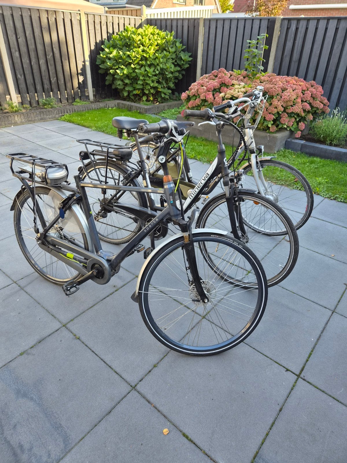 3 elektrische fietsen sparta m8e sachs minerva, Ophalen of Verzenden, Gebruikt, Sparta
