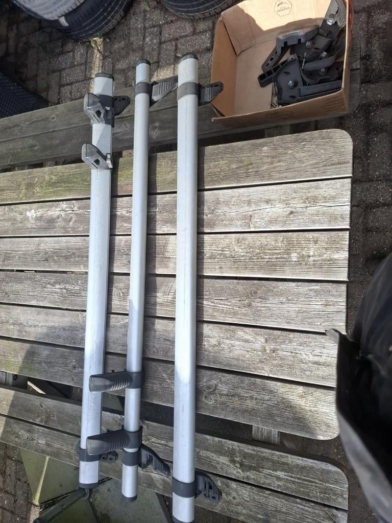 Dakdragers Ford Transit Connect lange uitvoering compleet, Auto diversen, Dakdragers, Ophalen, Gebruikt
