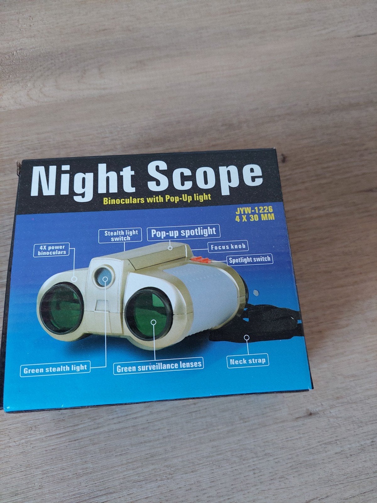 Night Scope Verrekijker met Pop-Up Licht - JYW-1226, Minder dan 8x, Overige typen, Nieuw, Ophalen of Verzenden