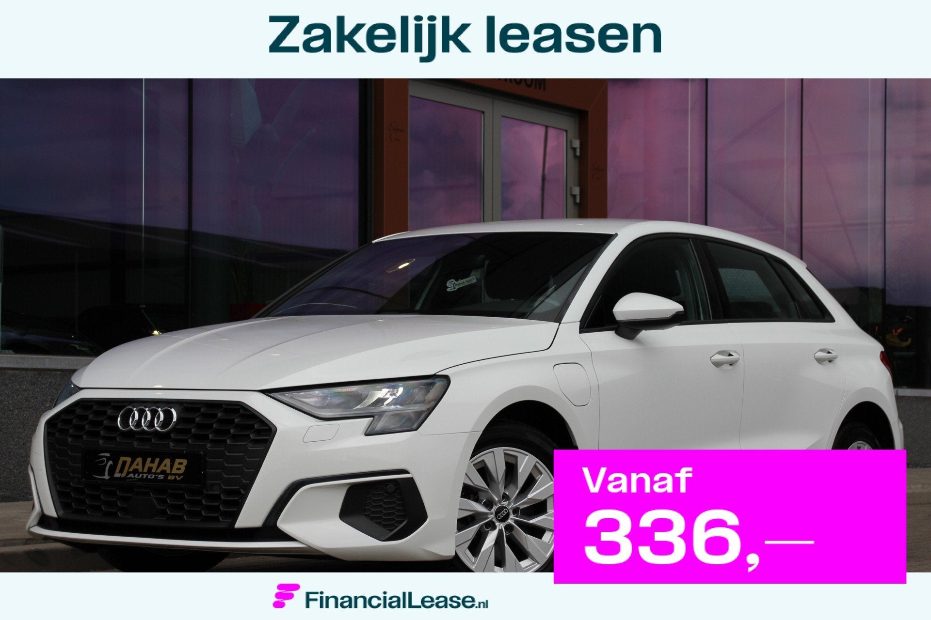 Audi A3 Sportback 40 TFSI e Business edition | Cruise | DAB, Stof, Gebruikt, Zwart, 4 cilinders