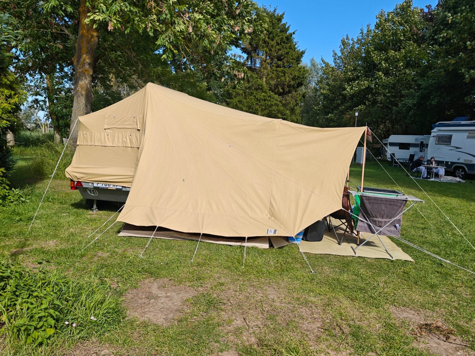 Aart Kok Zambezi River Camp 2014 in prima staat!, Caravans en Kamperen, Ophalen, Aart Kok, Meerkleurig, Tot en met 2