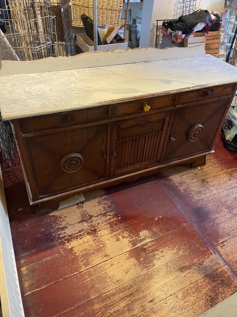 Gratis dressoir, Ophalen, Gebruikt, 150 tot 200 cm, Eikenhout