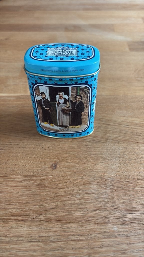 5 oude blikjes, Ophalen of Verzenden, Gebruikt, Overige, Overige merken
